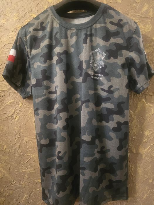 Koszulka MORO WAT t-shirt sportowa wojskowa M/L. Półmaraton Komandosa