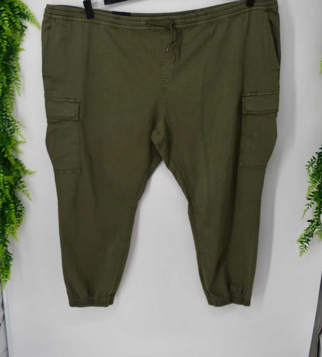 Bojówki męskie C&A 6XL khaki