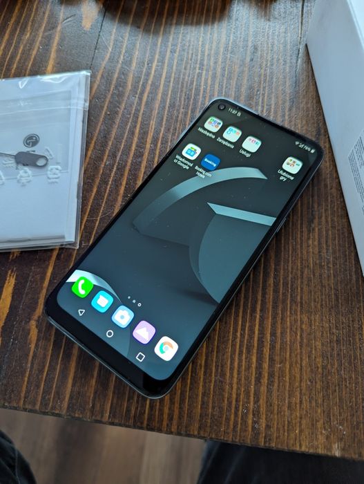 Fajny smartfon - LG K61 128gb - Dual SIM - Jak nowy - Ekran 6.53'