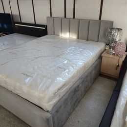 Wykonujemy łóżka tapicerowane na wymiar, z pojemnikiem, led, producent