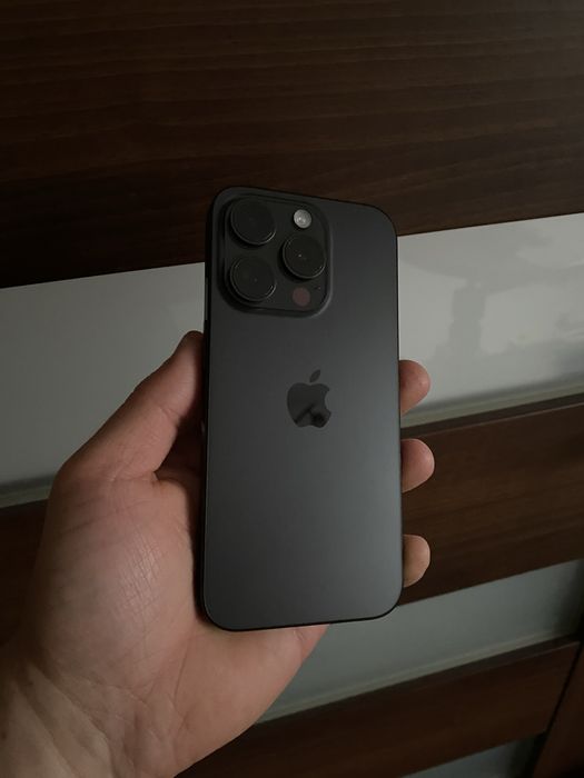 iPhone 15 PRO |BLACK TITANIUM|•Idealny stan•Piękny•Jak NOWY•128GB