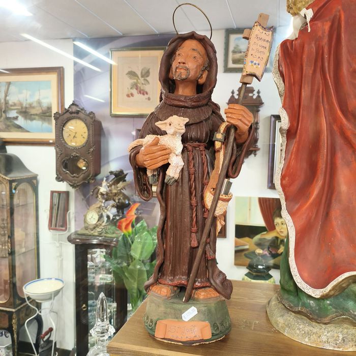 Estatueta S. João Barro