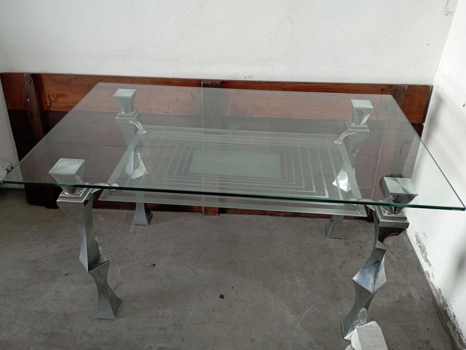Mesa de vidro sala / escritório