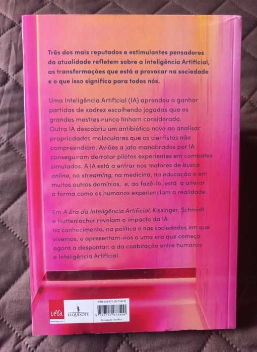 A Era da Inteligência Artificial - Henry A Kissinger, Daniel Huttenlocher e Eric Schmidt