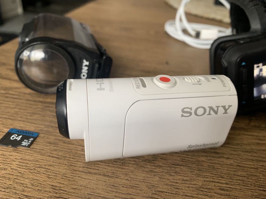Podwodna Kamera Sony HDR-AZ1 plus LCD Sony LVR2V/Komplet!