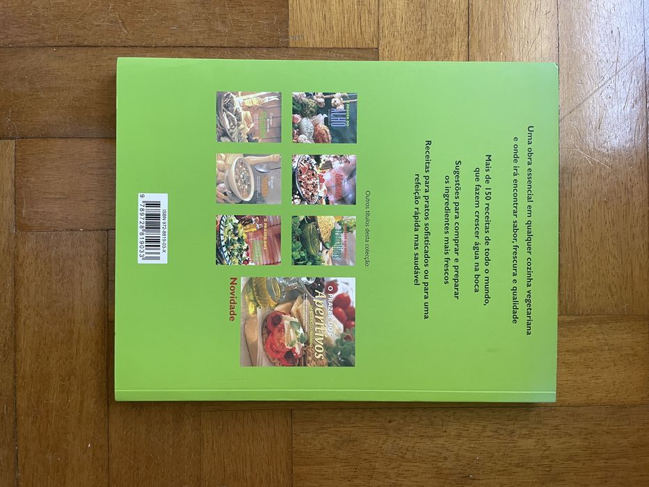 Livro: O prezer da cozinha vegetariana