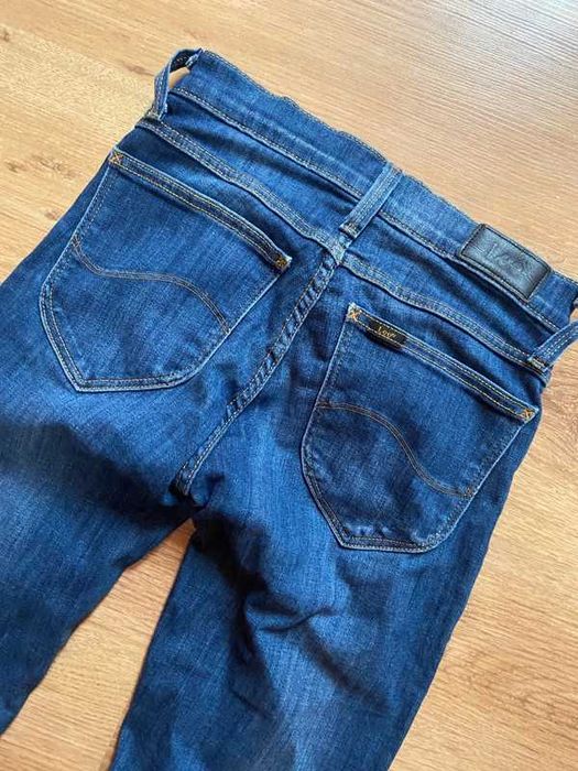Lee jeansy skinny jakosc oryginalne xs s 34 36 basic wyszczuplające