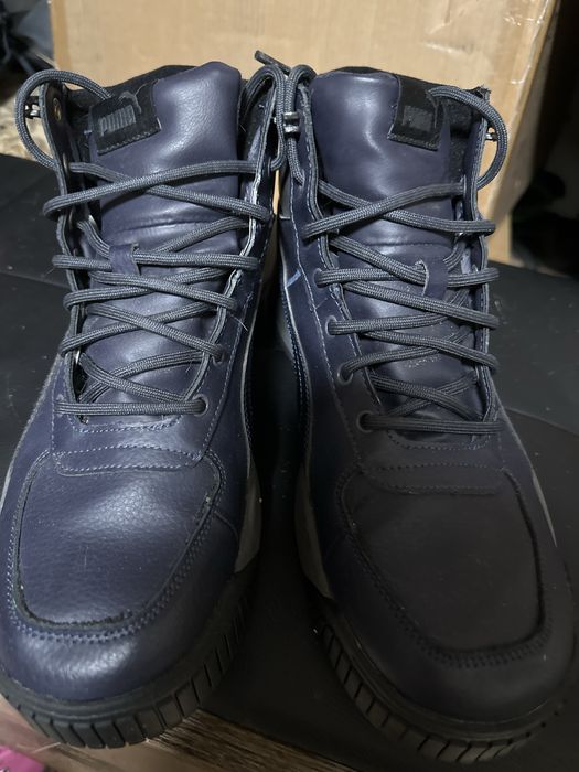 Зимние, демисезонные мужские ботинки puma