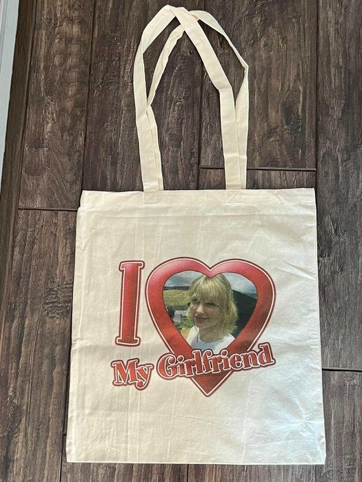 Torba tote bag taylor swift serce heart