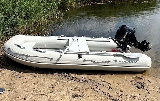 Ponton Kolibri KM-360DXL z silnikiem Tohatsu 20