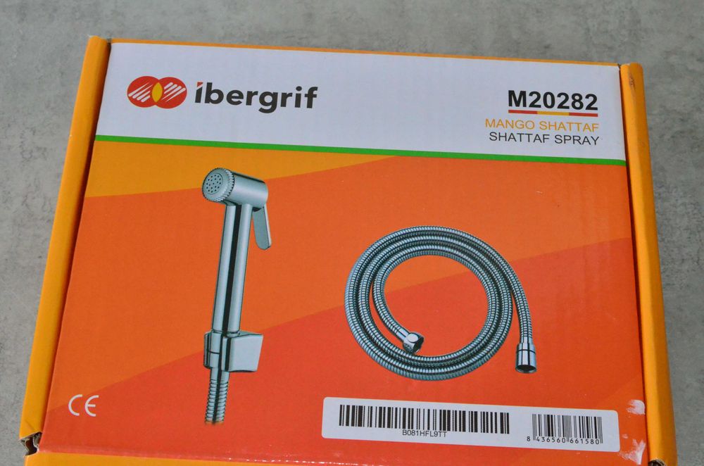 Bateria bidetowa Ibergrif M20282 zestaw słuchawka