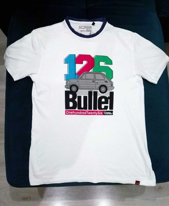 Koszulka Maluch Fiat 126 p Cropp rozmiar S