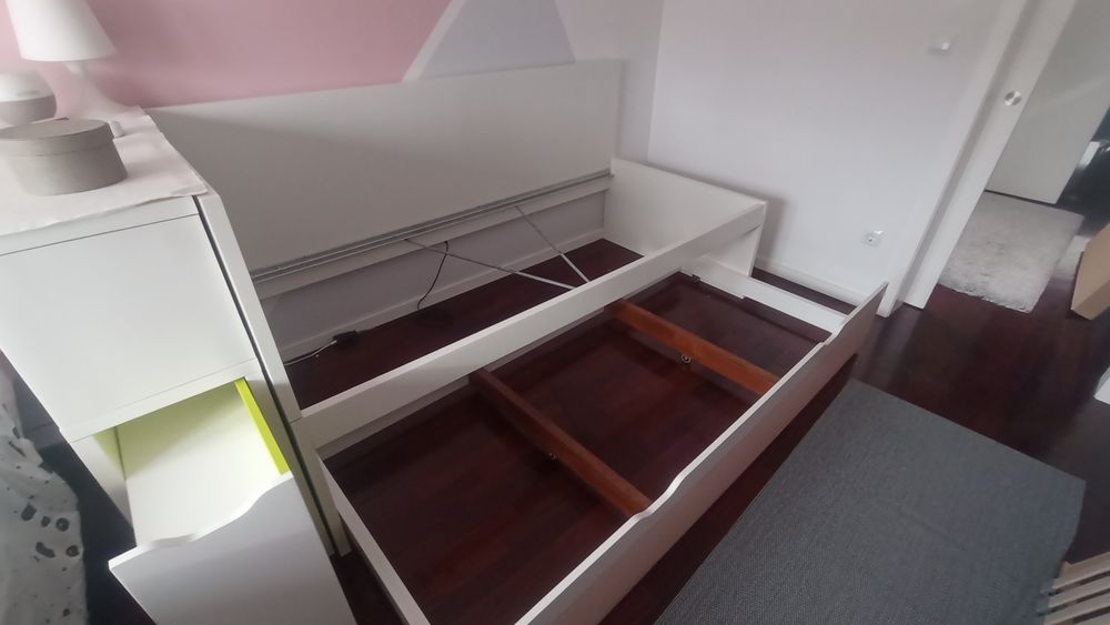 2 Camas solteiro em gaveta