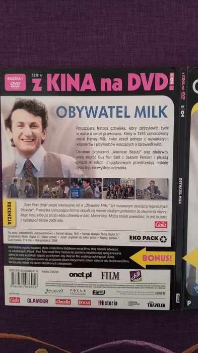 film DVD obywatel milk