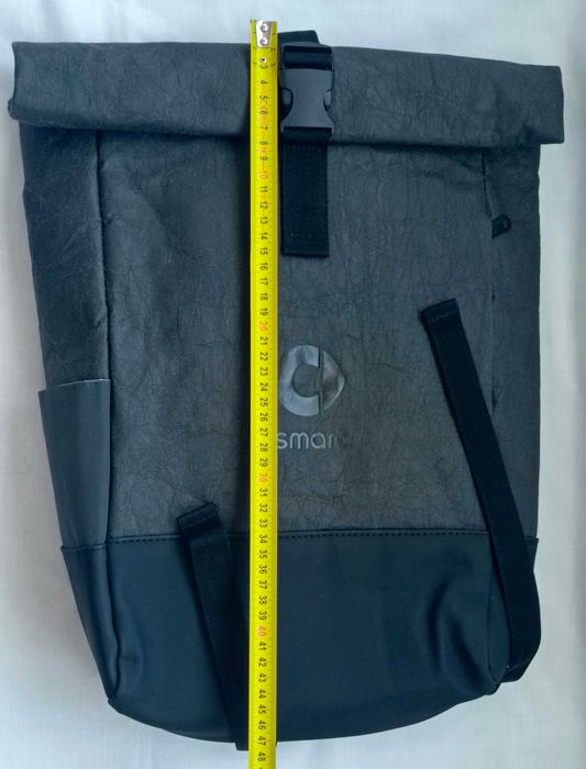 Oryginalny Plecak SMART (Mercedes-Benz) Carbon Black Ekologiczny Papier + pendrive USB 64 GB
