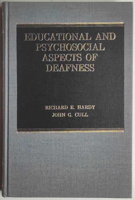 Livro- Educational and Psychosocial Aspects of Deafness