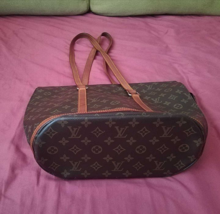Louis VUITTON LV ponadczasowa klasyczna torebka brązowa