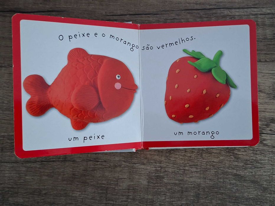 Lote 3 Livros Infantis – "A Natureza Colorida" , "A Quinta" e "As Cores" (Excelente Estado)