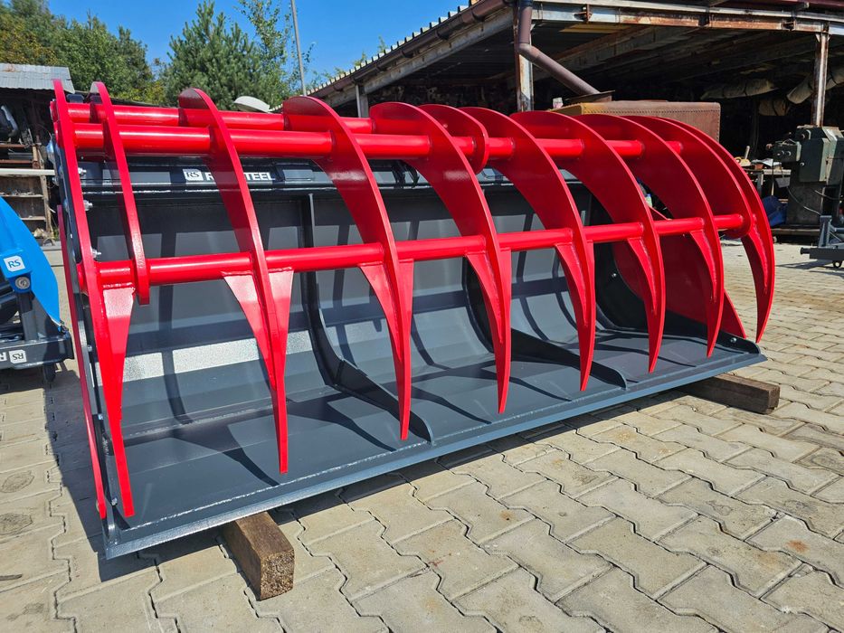 Łyżko krokodyl, ząb palony , mocny szuflo krokodyl do tura ładowarki!