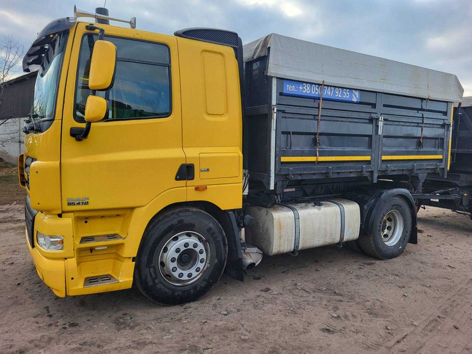 DAF CF 85.410  2008 р.в. причіп самоскид SCHMITZ GOTHA 2008 р.