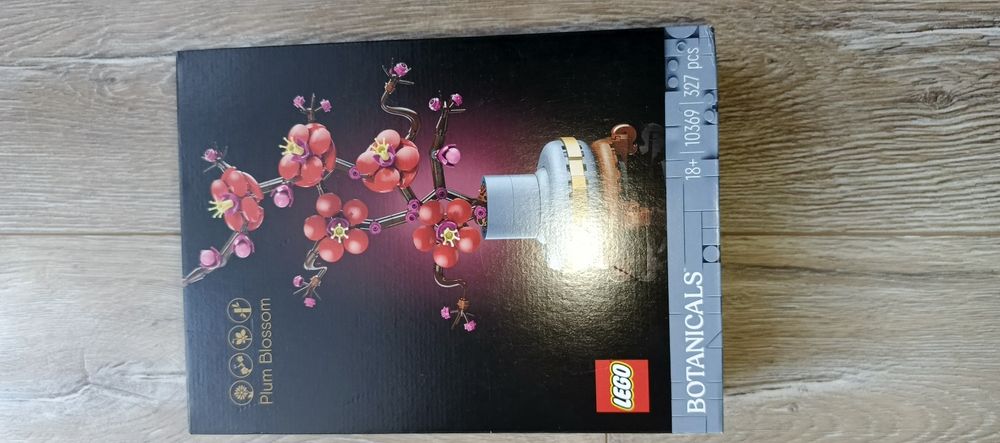 Nowe klocki LEGO Botanicals Kwiat Śliwy 10369 Plum Blooom Szybka Wysył