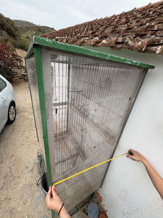 Gaiola Exteriror pássaros