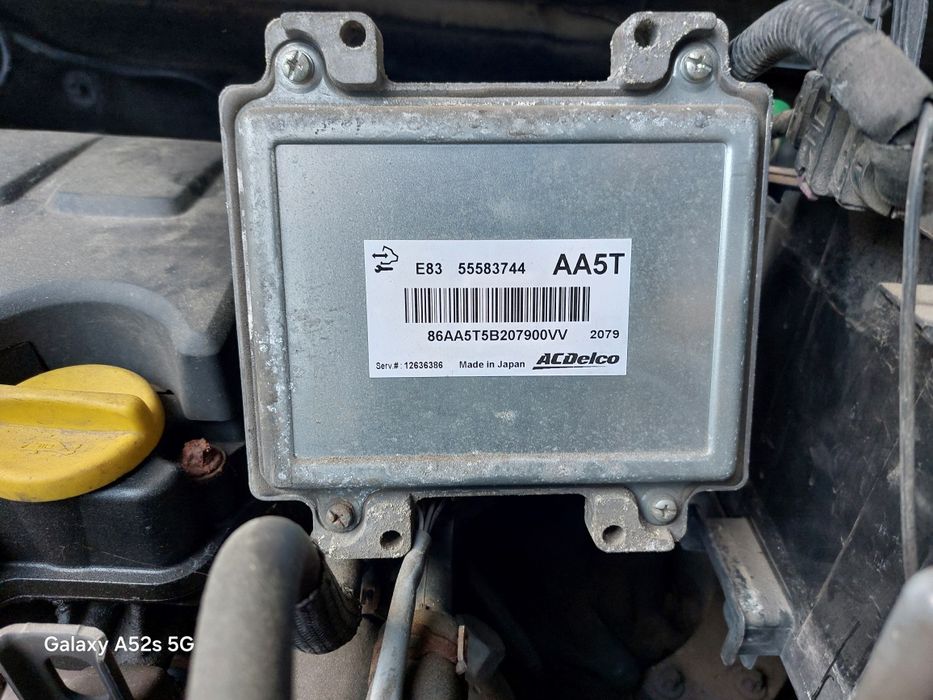 Sterownik komputer silnika zestaw startowy Opel Corsa D 1,4 16V A14XER 55583744