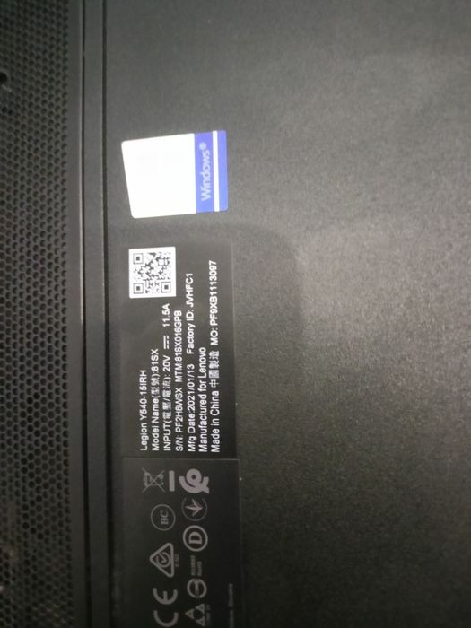 Lenovo legion y540