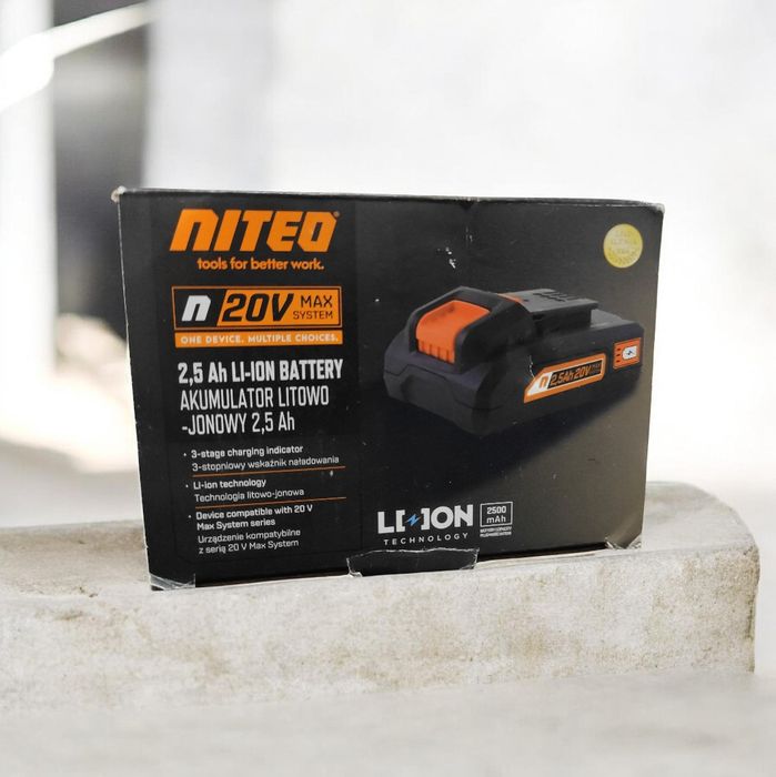 Na Lewara Akumulator litowo-jonowy Niteo 20V 2.5Ah