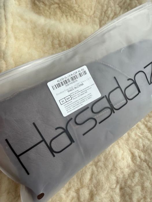 Skórzane rękawiczki wełniane skóra czekoladowe kawowe Harssidanzar XL