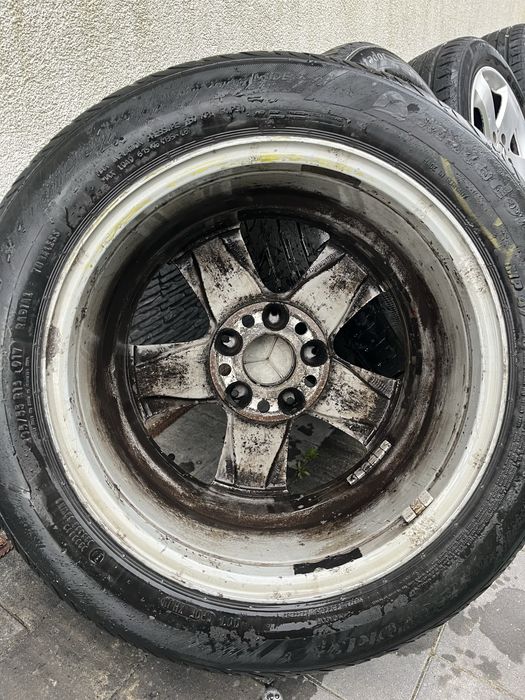 Felgi Mercedes w211 16” 5x112 + opony letnie