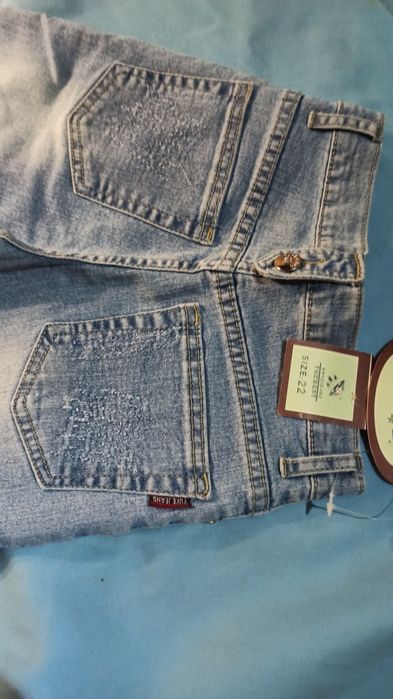 JUKE JEANS 22 spodnie jeansowe długie Blue exclusive edition