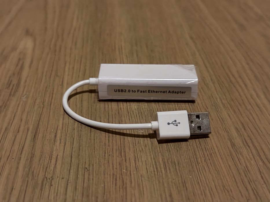 Адаптер USB-A / USB C→ Ethernet (RJ-45) 100-1000 Mbps