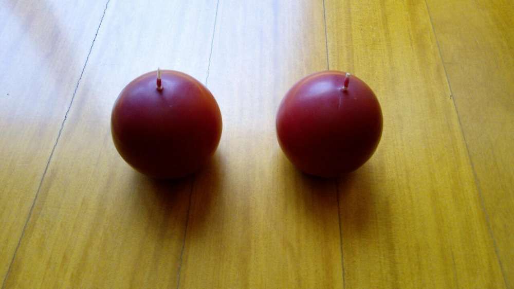 2 velas espaco casa com portes incluidos