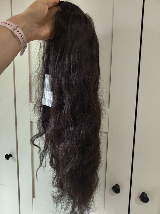 Piękna peruka naturalna lace front.