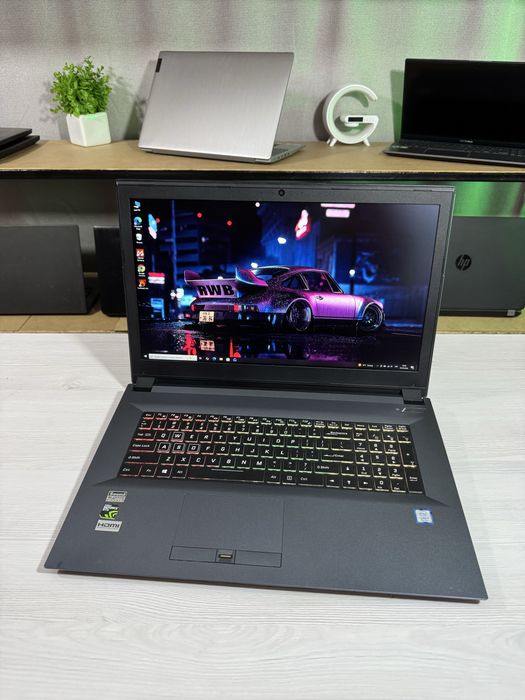 Ноутбук Clevo N870HK/i7-7700HQ/16 Gb/128 Gb/500 Gb/GeForce GTX 1050Ti