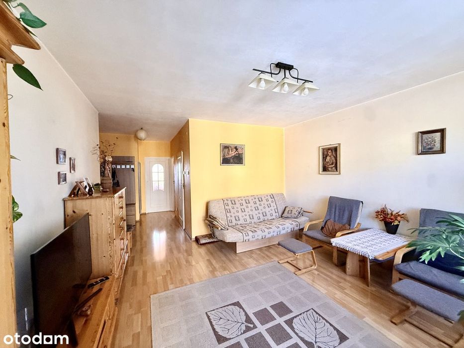 Przestronne 2 pokoje (54m²) przy Metrze Kabaty | Salon 21m² | Rok 1996