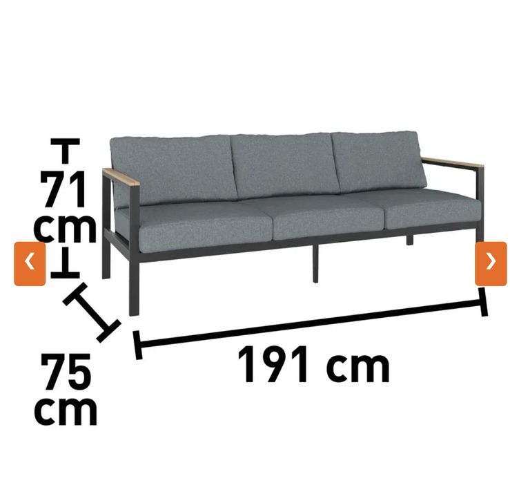 Komplet mebli ogrodowych