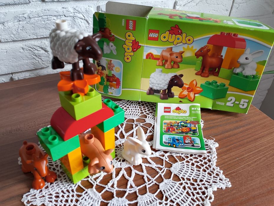 LEGO Duplo 10522 klocki j.nowe zwierzęta na farmie zabawka dla dzieci