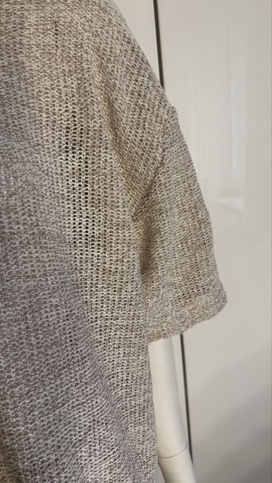 Komplet w stylu boho ażurowy