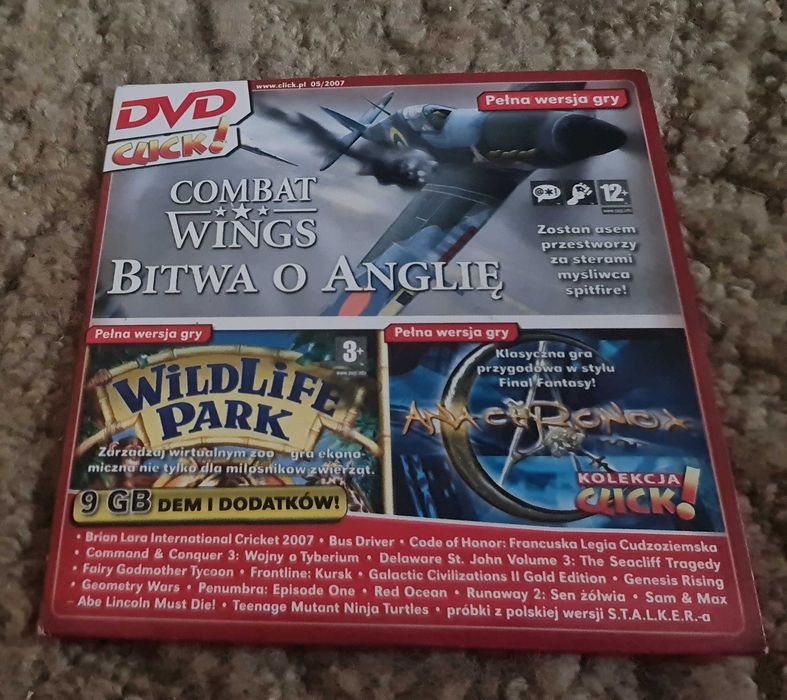 Combat Wings Bitwa O Anglię / WILDLIFE Park / ANACHRNOX/ PC/ PL