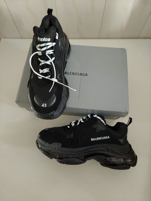 Tênis pretos Balenciaga