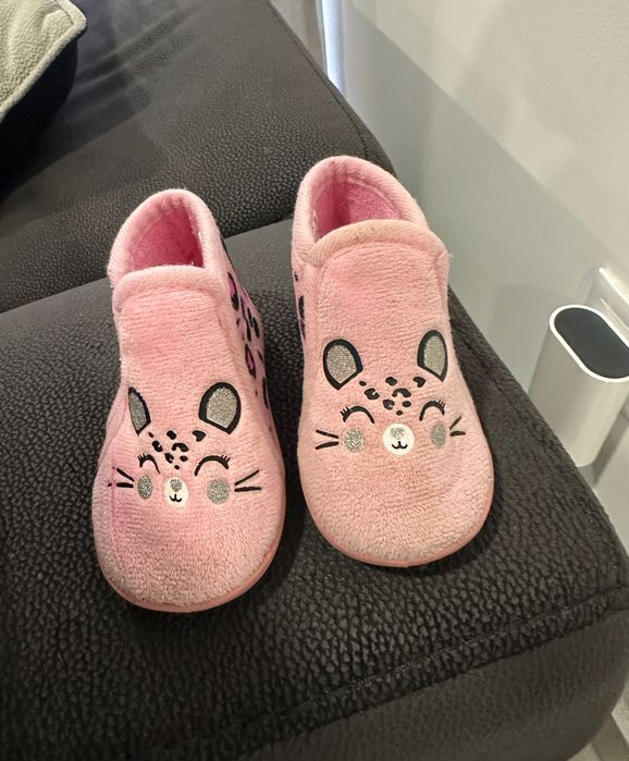 Pantufas Rosa Gato 19