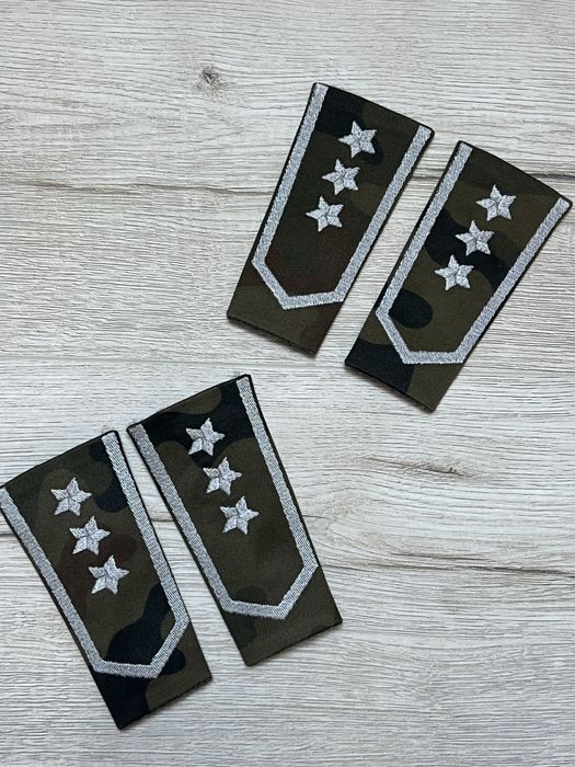 Pagony, pochewki - chorąży sztabowy (moro)