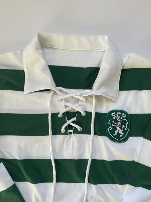 Camisola Sporting Retro Listada