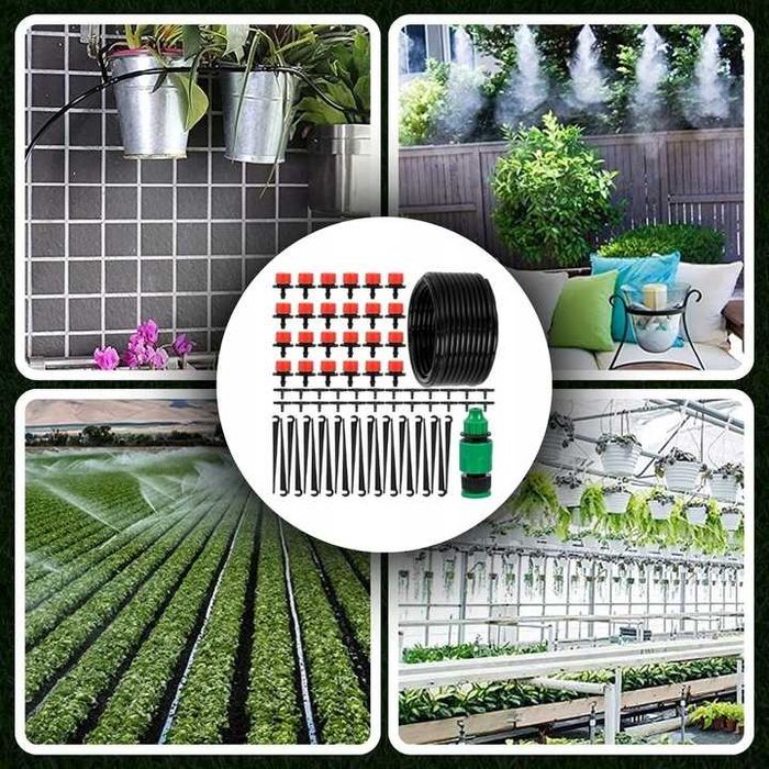 Система крапельного поливу 20м+24, система крапельного поливу 25м+30