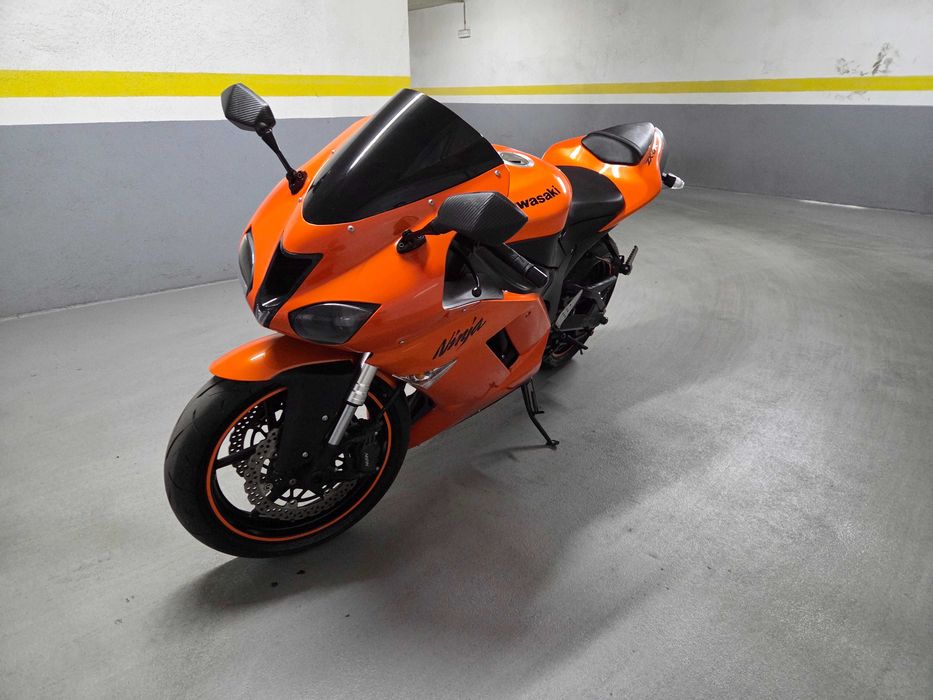 Kawasaki Ninja ZX6r, 2007 e 45000km