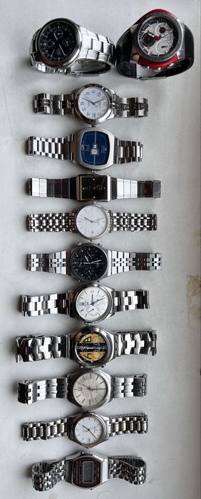 Tissot, Casio, Candino, Longines, Seiko, Orient, Swatch, Alfex, Grovana, Электроника оригінальні та рідкісні моделі