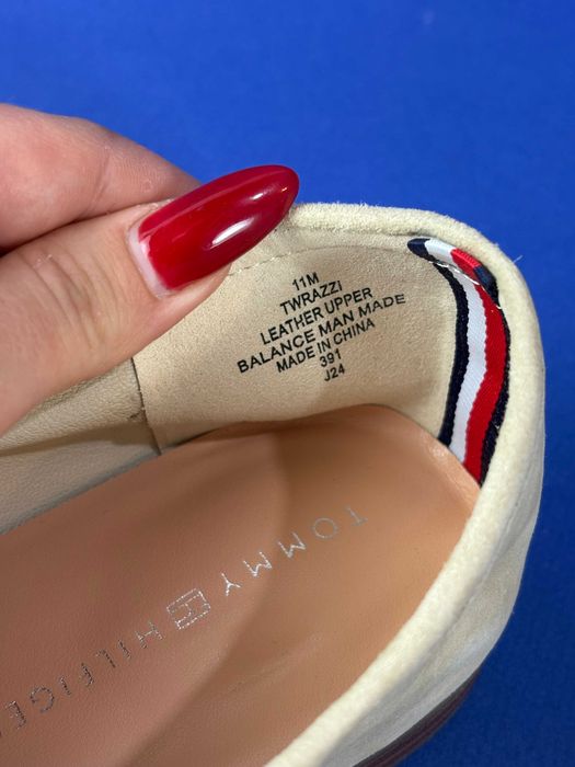 Жіночі шкіряні мокасини Tommy Hilfiger Razzi 42 розмір