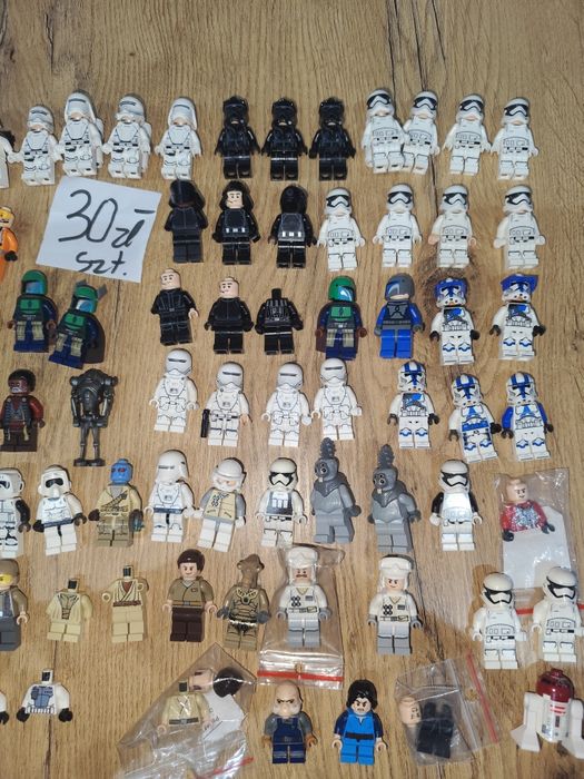 Figurki części LEGO star wars